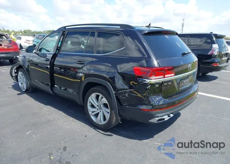 2021 Volkswagen Atlas 3.6L V6 Se W/Technology from USA, damaged, VIN 1V2WR2CA1MC607768